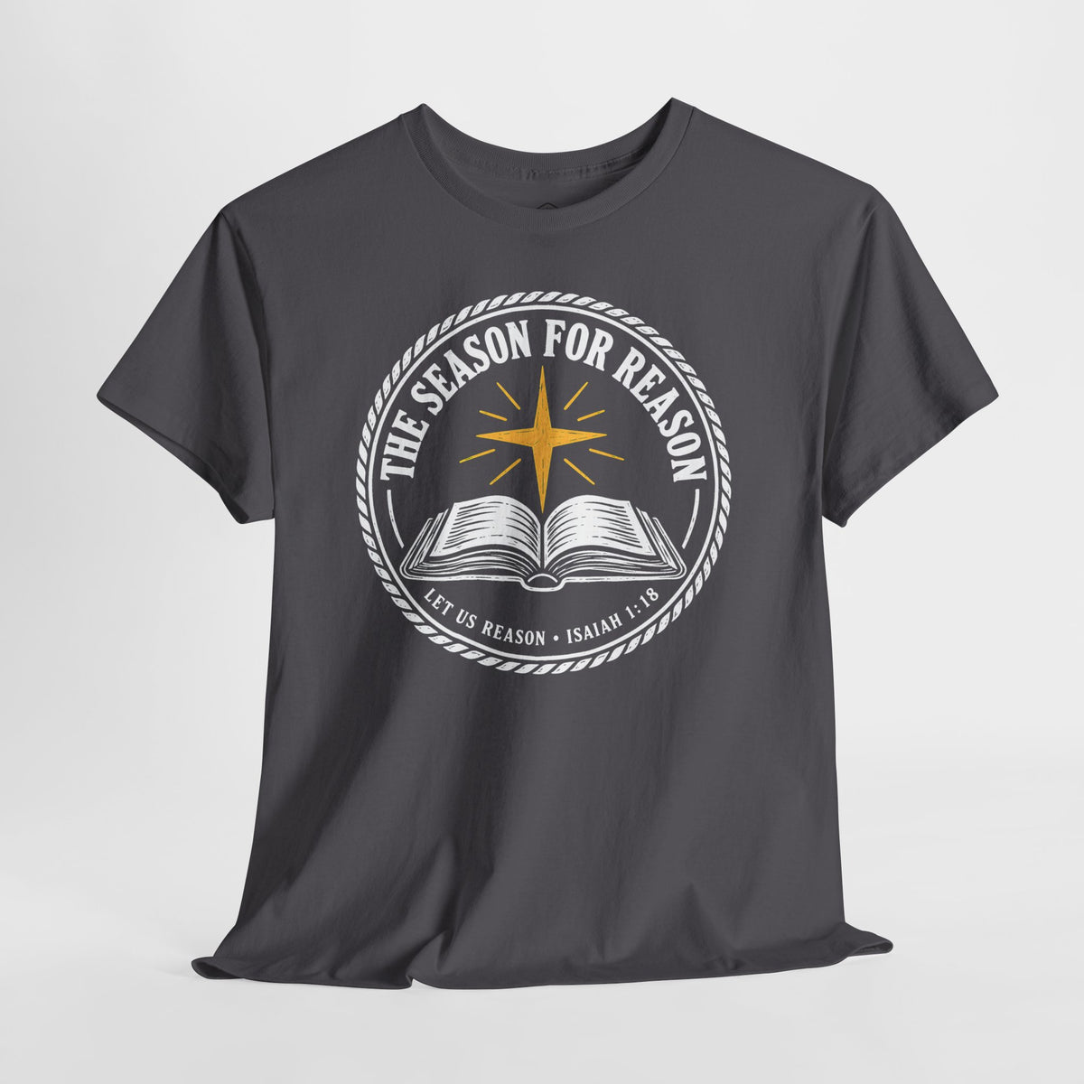 The Season for Reason Christmas T-shirt – Donkey Talk graphic tee