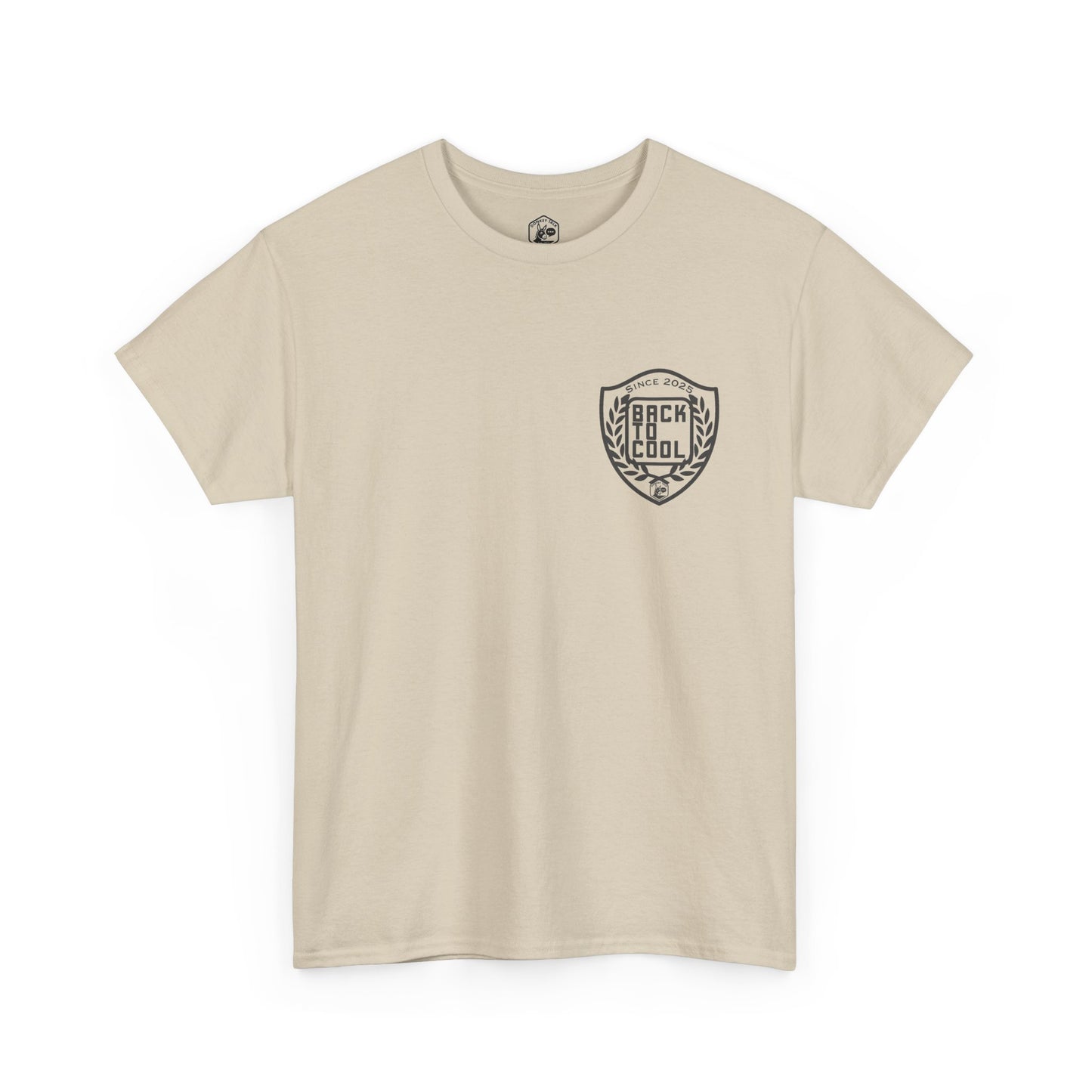 Back To Cool Blason Graphic Tee | Unisex Heavy Cotton T-Shirt