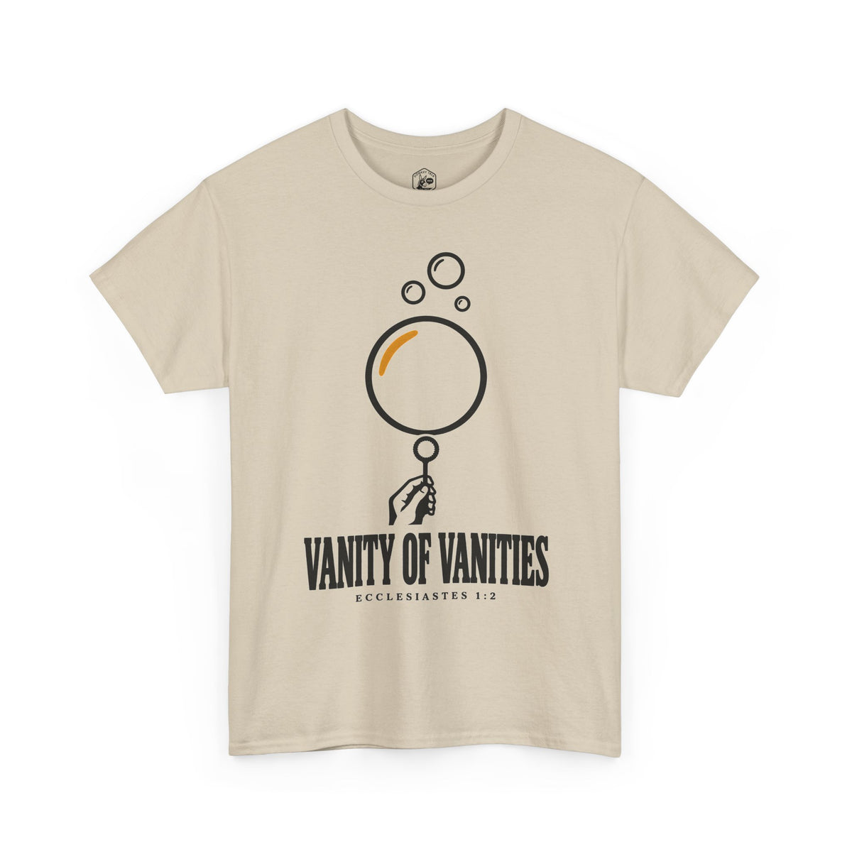 Vanity of Vanities Bubble Wand T-shirt – Donkey Talk graphic tee