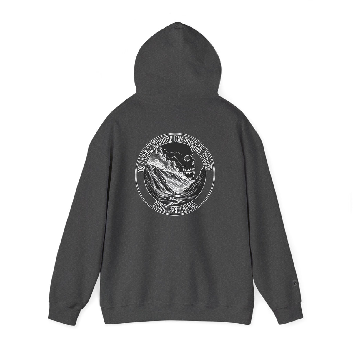 'Valley Of The Shadow' Hooded Sweatshirt - Inspiring Comfort for Adventure Lovers