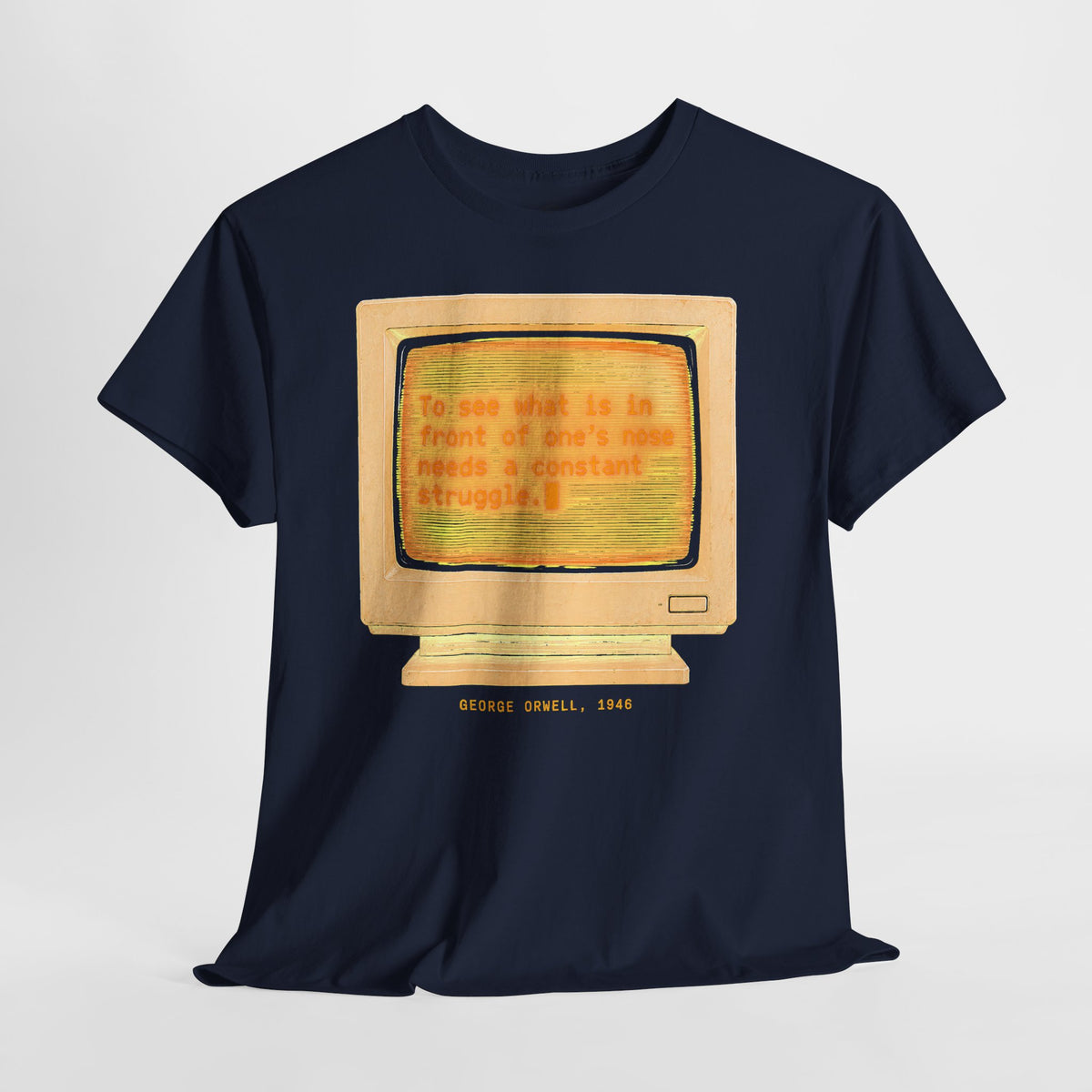 Front of Your Nose Retro Terminal T-shirt – Donkey Talk graphic tee