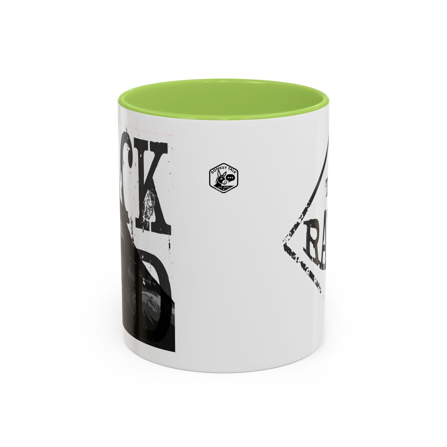 The Raven Accent Coffee Mug — Black-Trim 11/15oz