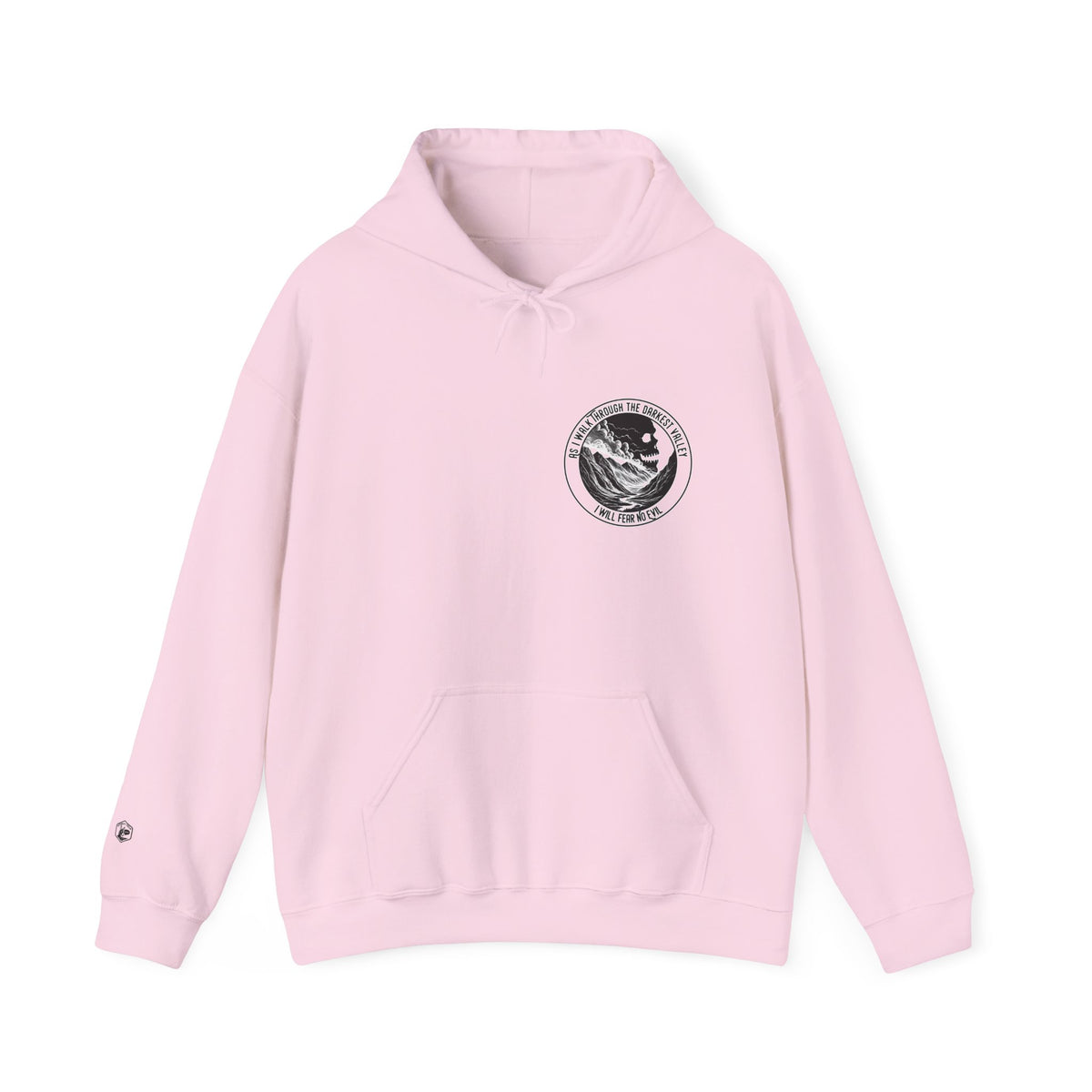 'Valley Of The Shadow' Hooded Sweatshirt - Inspiring Comfort for Adventure Lovers