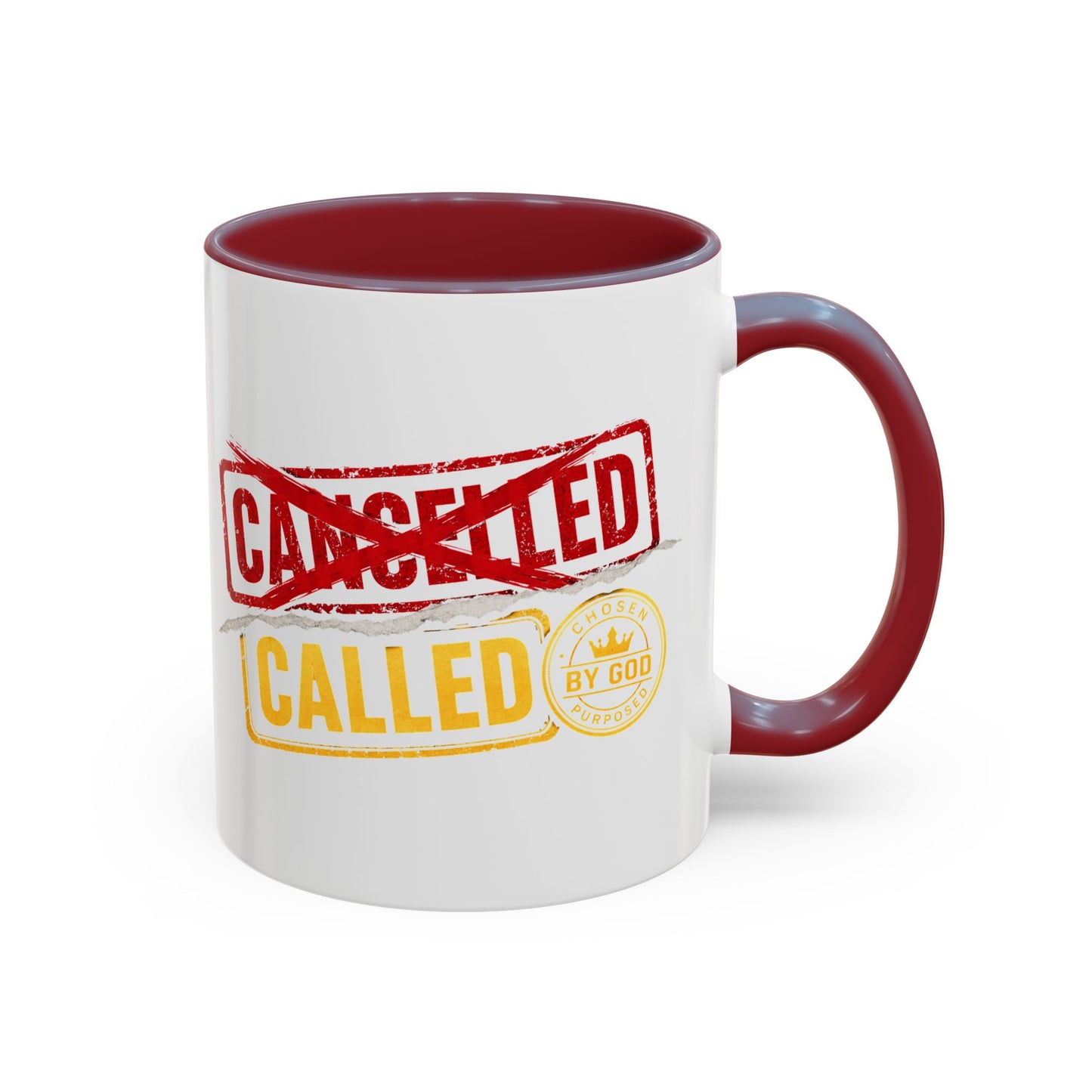 Called Not Cancelled Coffee Mug — Inspirational Christian Accent Mug