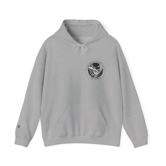 'Valley Of The Shadow' Hooded Sweatshirt - Inspiring Comfort for Adventure Lovers