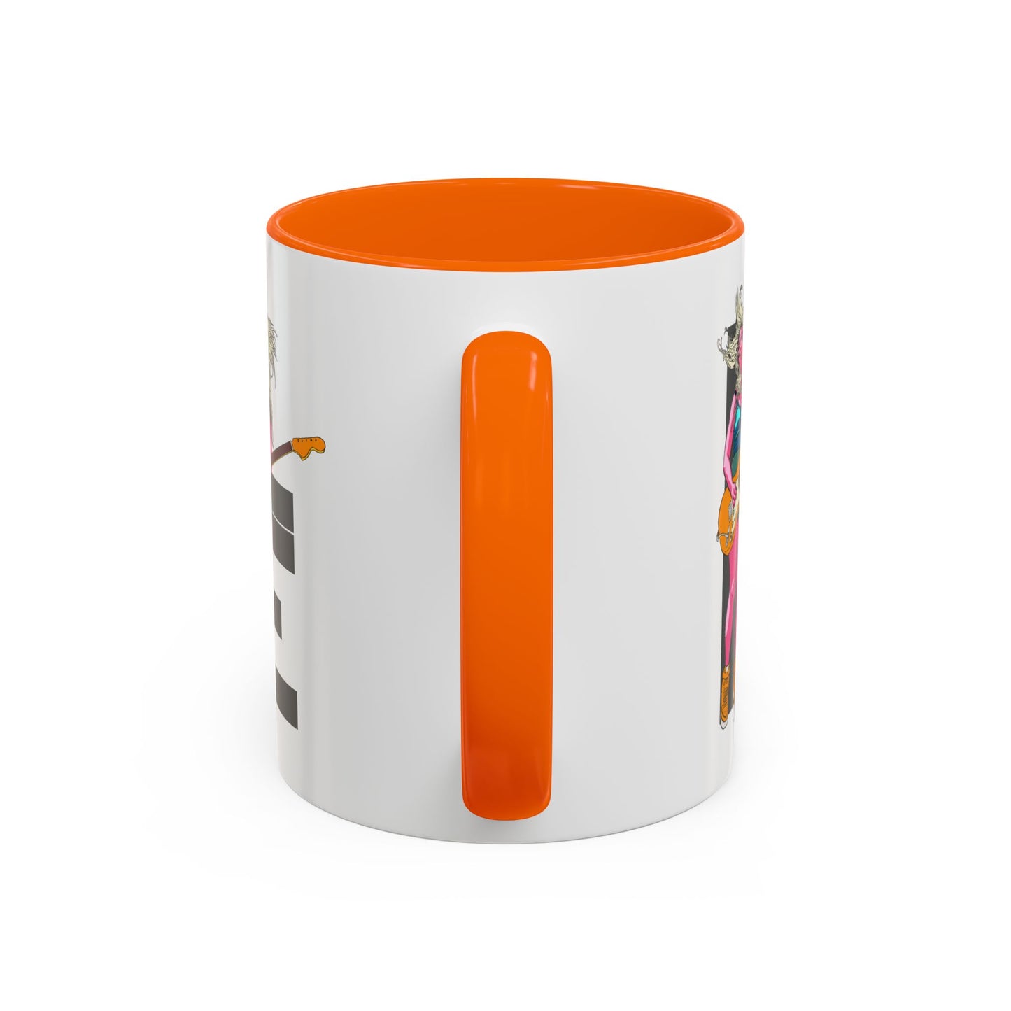 Coffee Mug — Colorful Guitarist Rock Music Accent Mug (11oz & 15oz)
