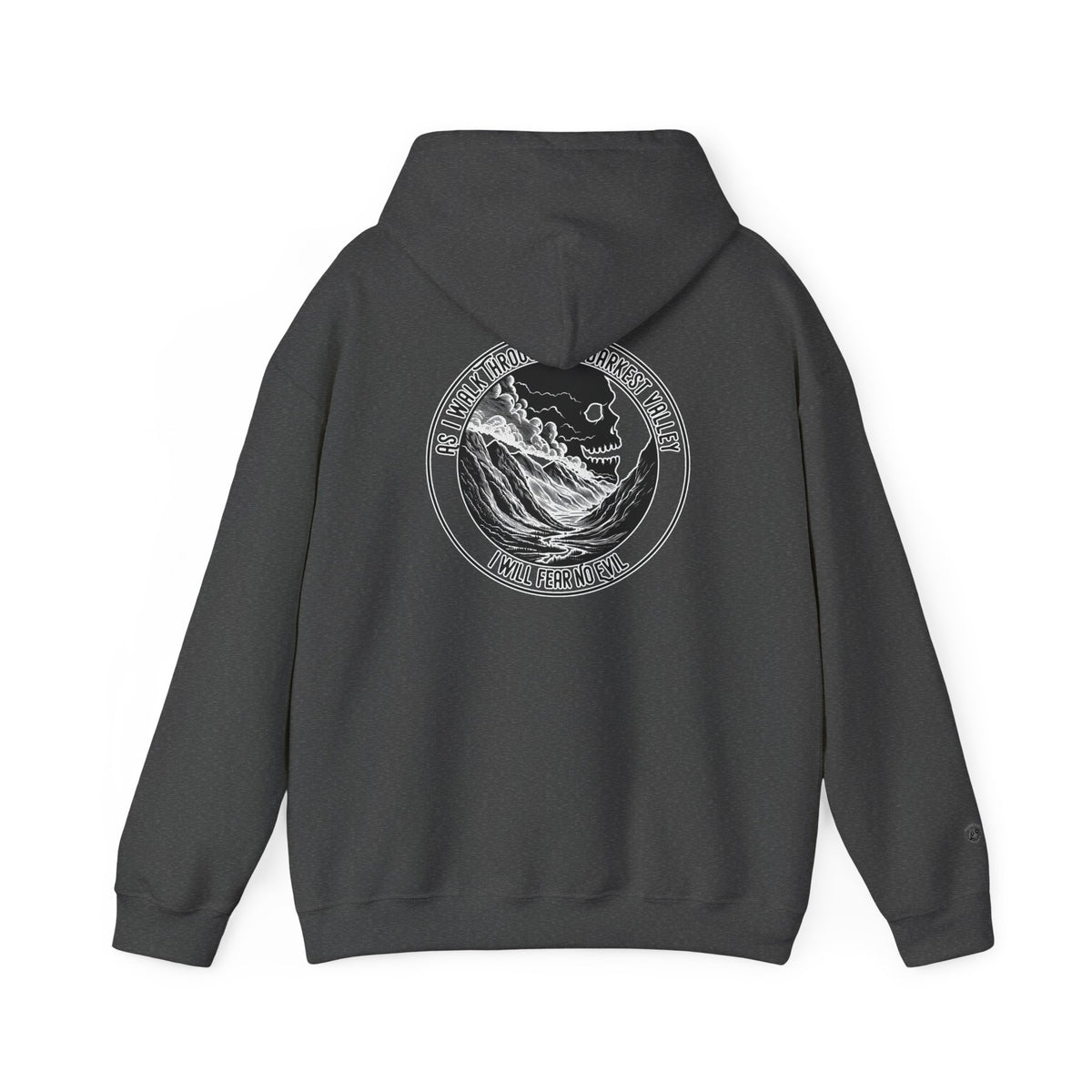 'Valley Of The Shadow' Hooded Sweatshirt - Inspiring Comfort for Adventure Lovers