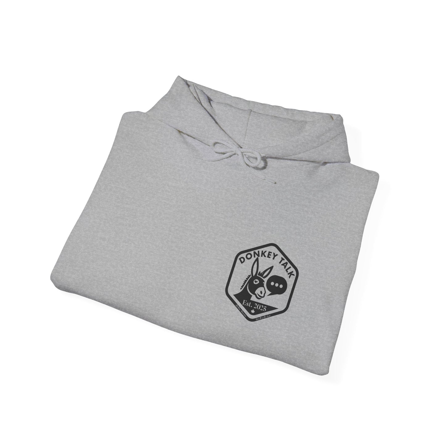 Unisex Donkey Talk Hoodie – Cozy Heavy Blend Sweatshirt for Animal Lovers