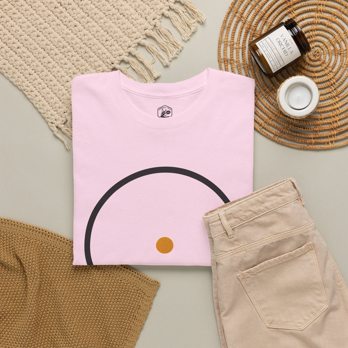 Why Something? Rather Than Nothing Circle T-shirt – Donkey Talk graphic tee