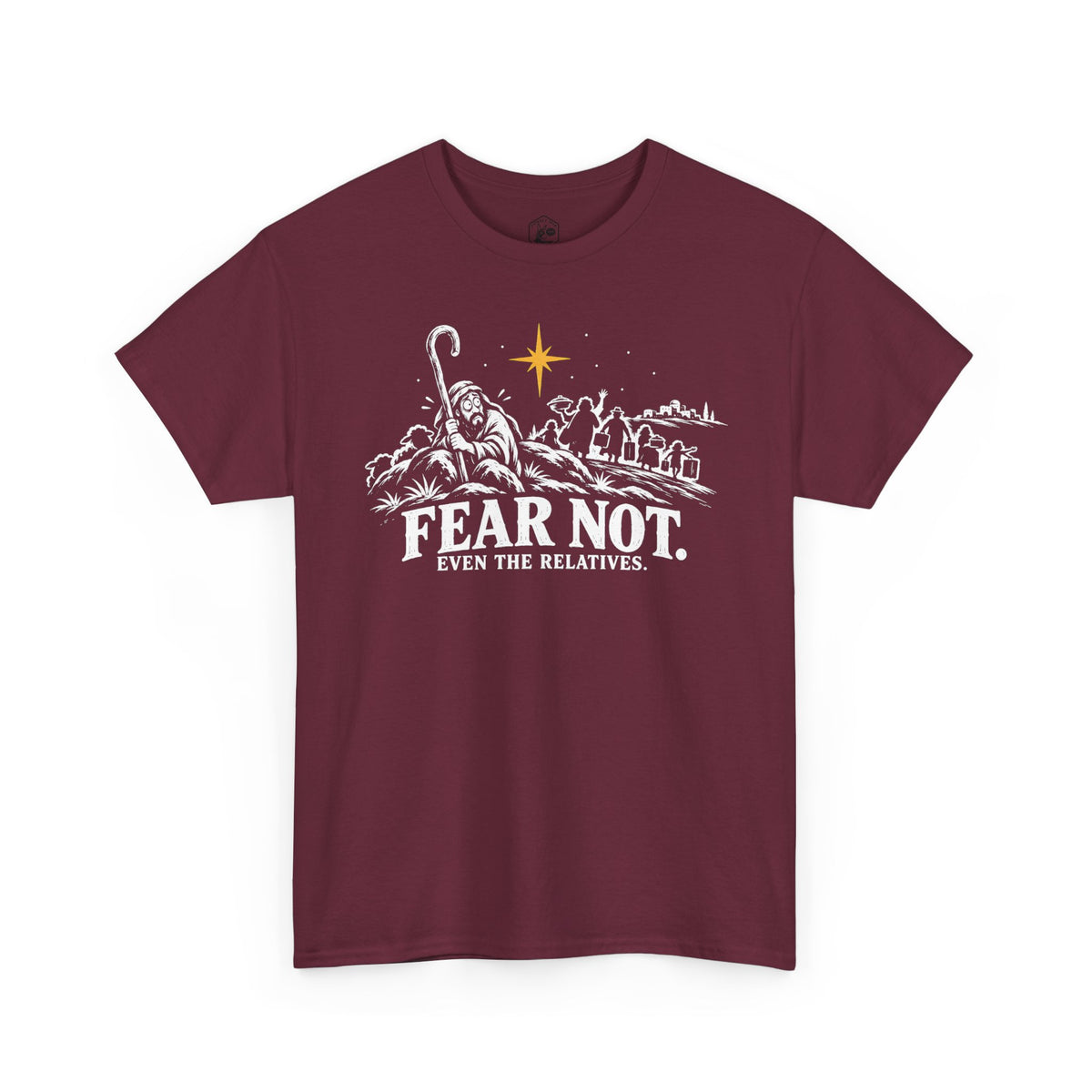Fear Not Even the Relatives T-shirt – Donkey Talk graphic tee