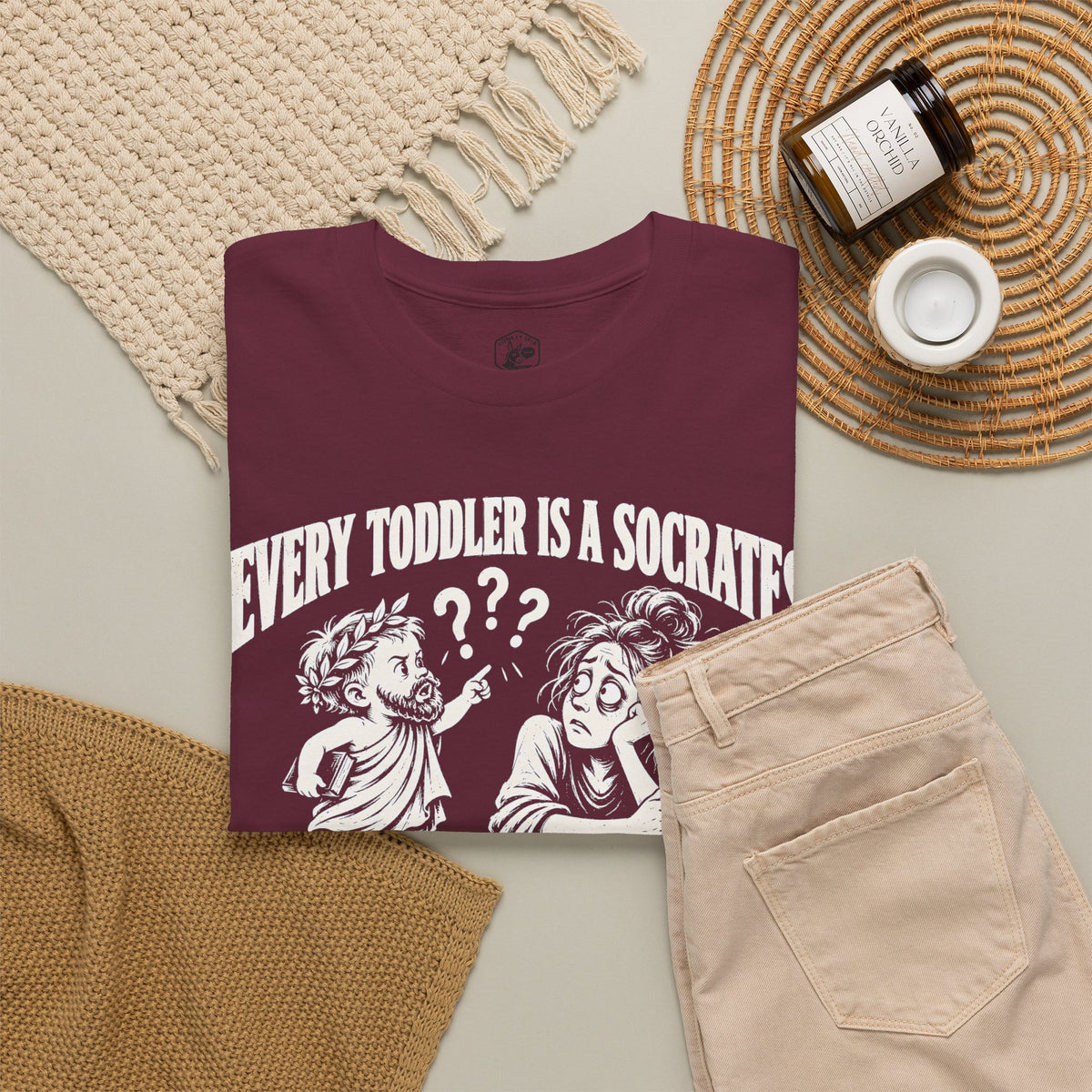Every Toddler Is a Socrates T-shirt – Donkey Talk graphic tee