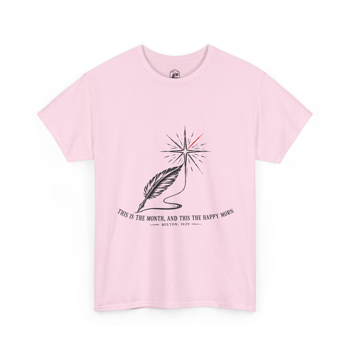 This Is the Month, and This the Happy Morn T-Shirt | Milton Nativity Ode Christmas Tee