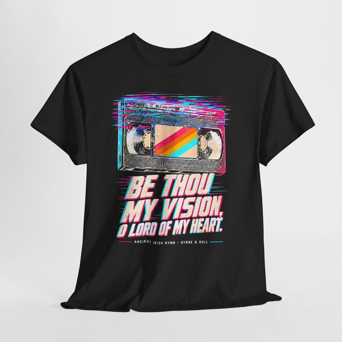 Be Thou My Vision VHS T-shirt – Donkey Talk graphic tee