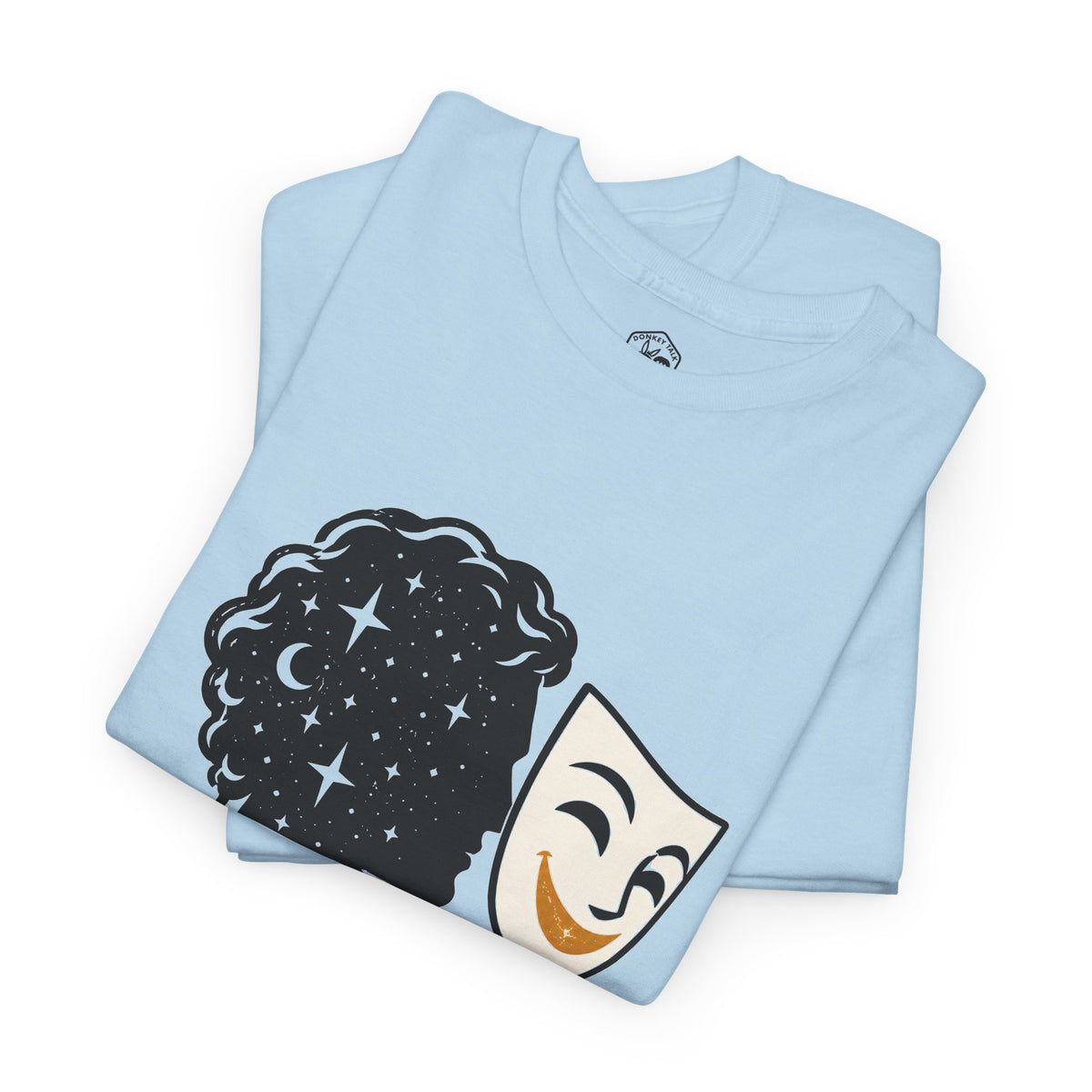 Know Thyself Starlit Mind and Mask T-Shirt | Philosophy and Faith Tee