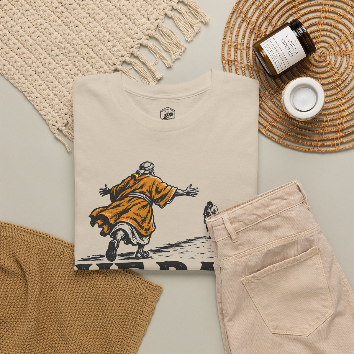He Ran Prodigal Son T-shirt – Donkey Talk graphic tee