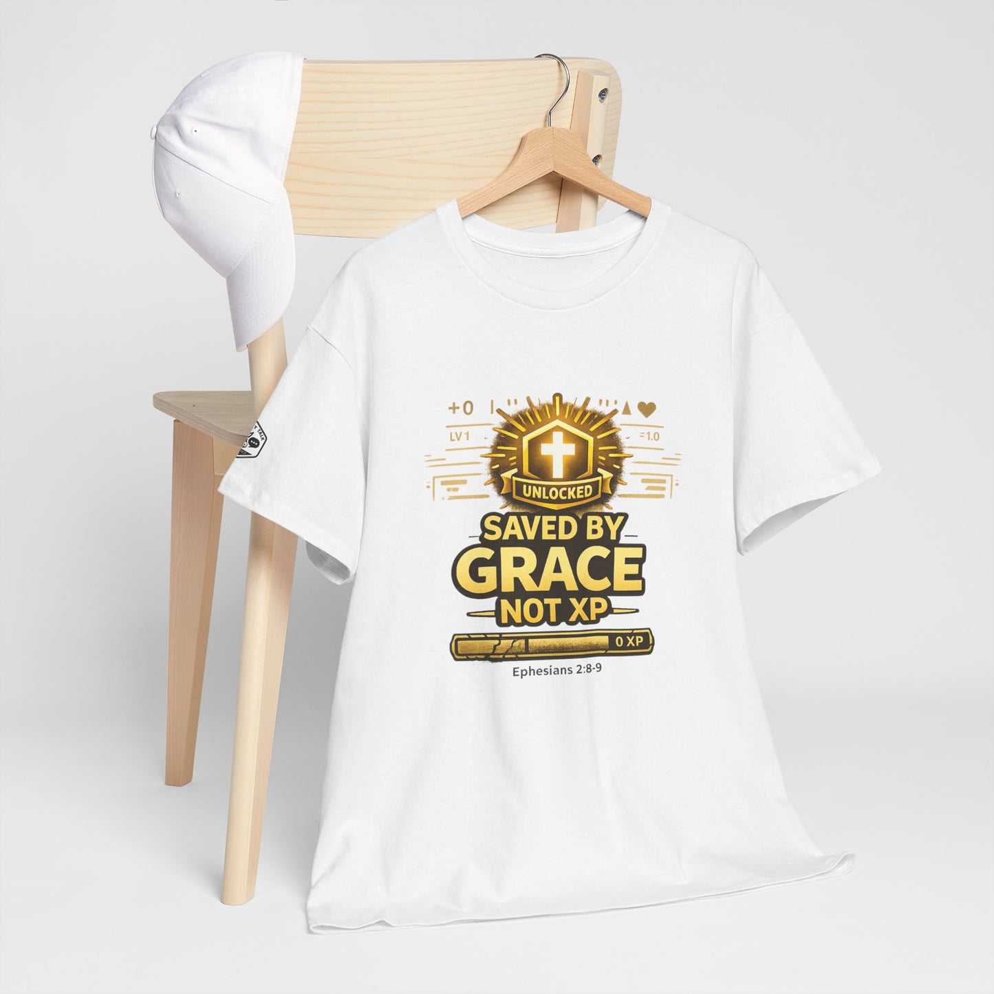 Saved by Grace T-Shirt — Christian Faith Tee (Ephesians 2:8-9)