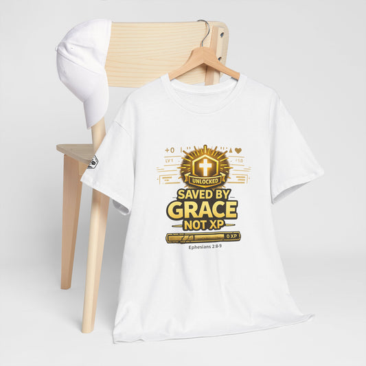 Saved by Grace T-Shirt — Christian Faith Tee (Ephesians 2:8-9)