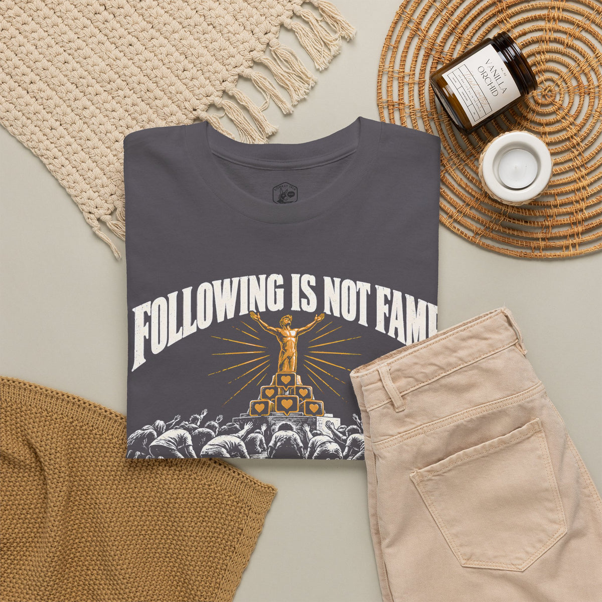 Following Is Not Fame John 3:30 T-shirt – Donkey Talk graphic tee