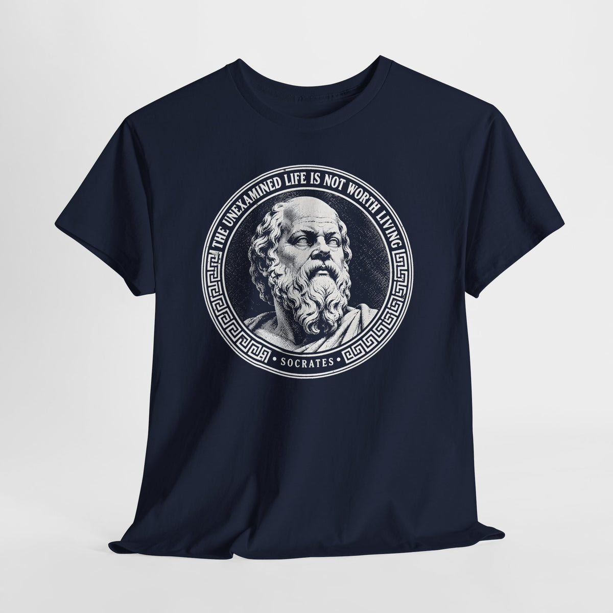 The Unexamined Life Is Not Worth Living T-shirt – Donkey Talk graphic tee