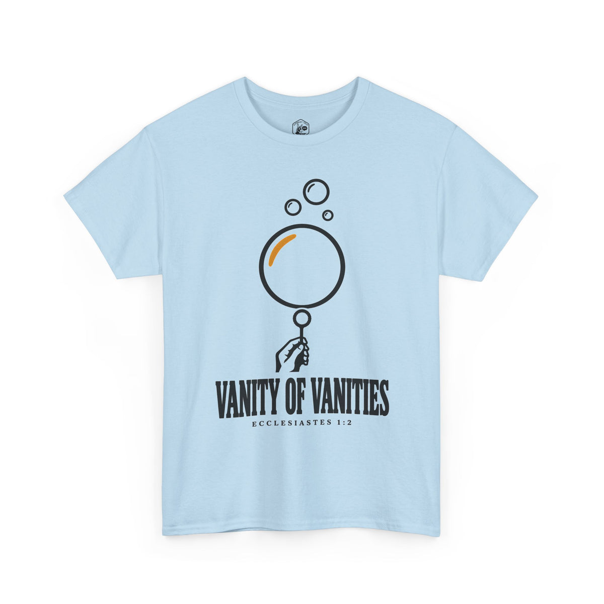 Vanity of Vanities Bubble Wand T-shirt – Donkey Talk graphic tee