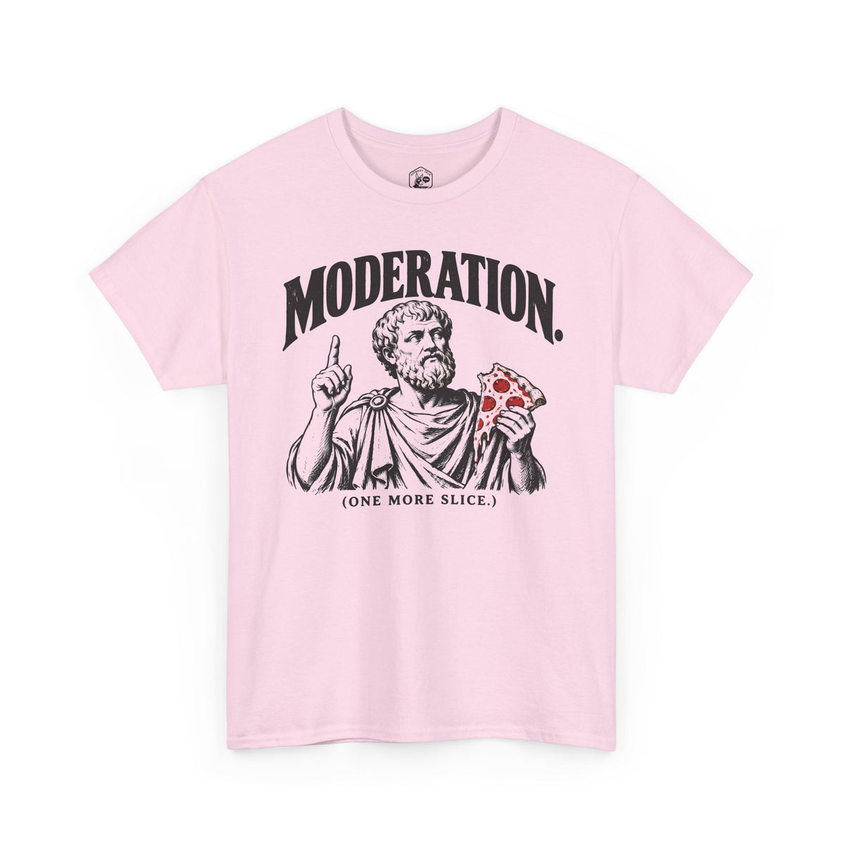 Moderation One More Slice T-shirt – Donkey Talk graphic tee