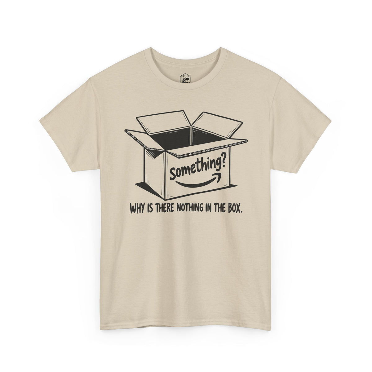 Why Is There Nothing in the Box T-shirt – Donkey Talk graphic tee