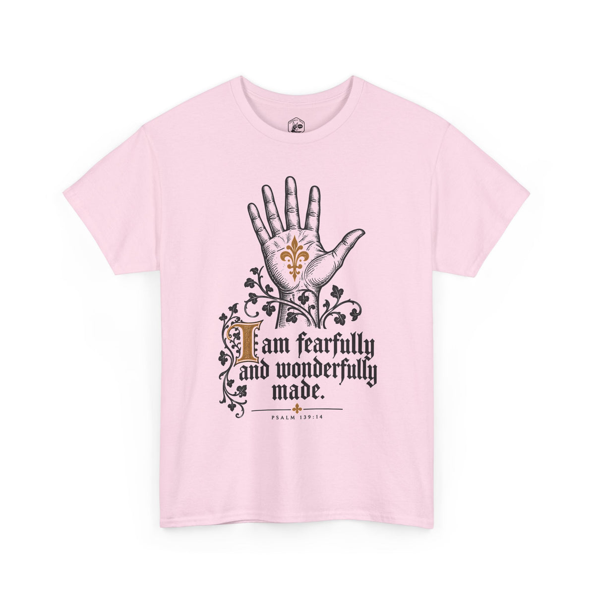 Psalm Hand Bestiary T-shirt – Donkey Talk graphic tee