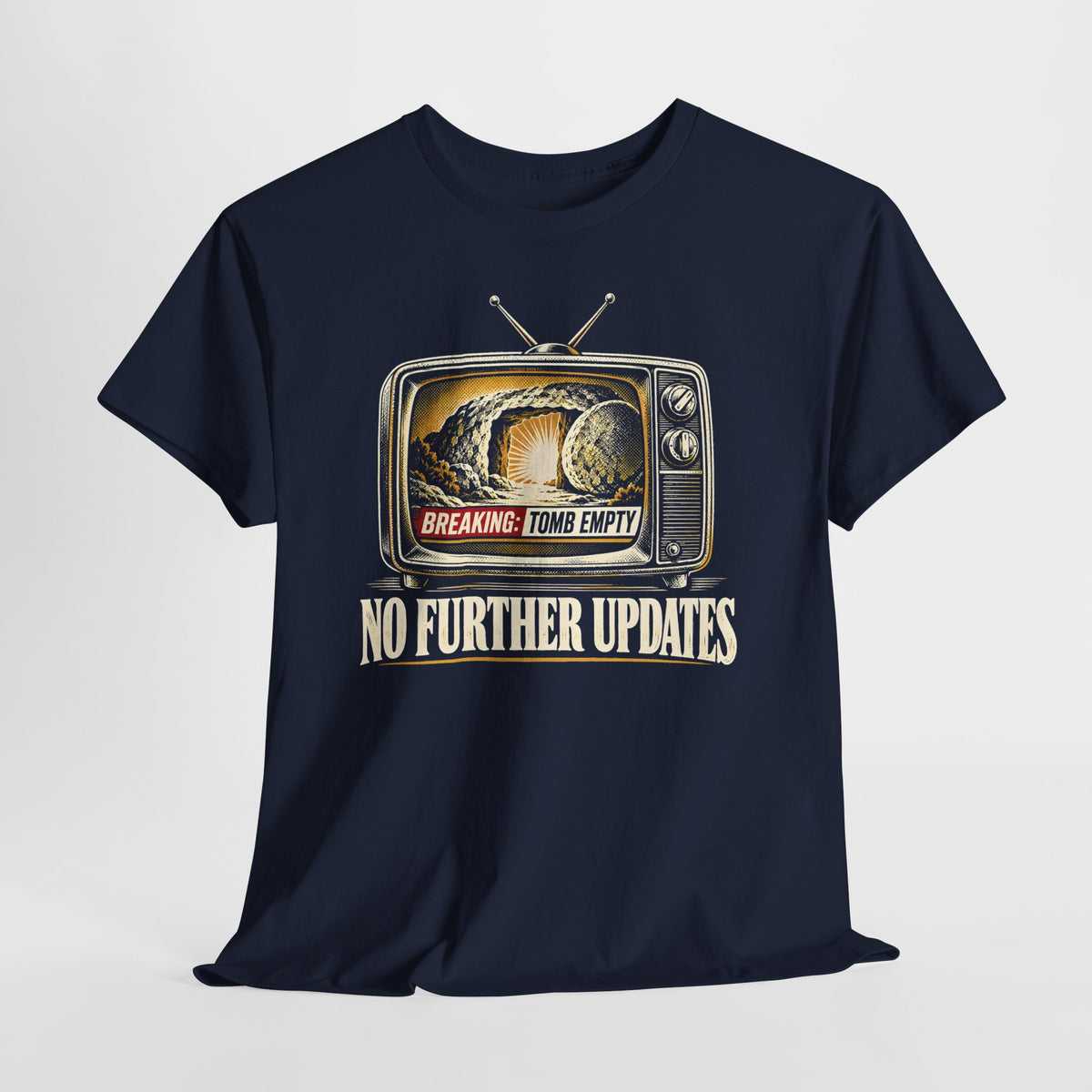Breaking Tomb Empty Easter T-shirt – Donkey Talk graphic tee