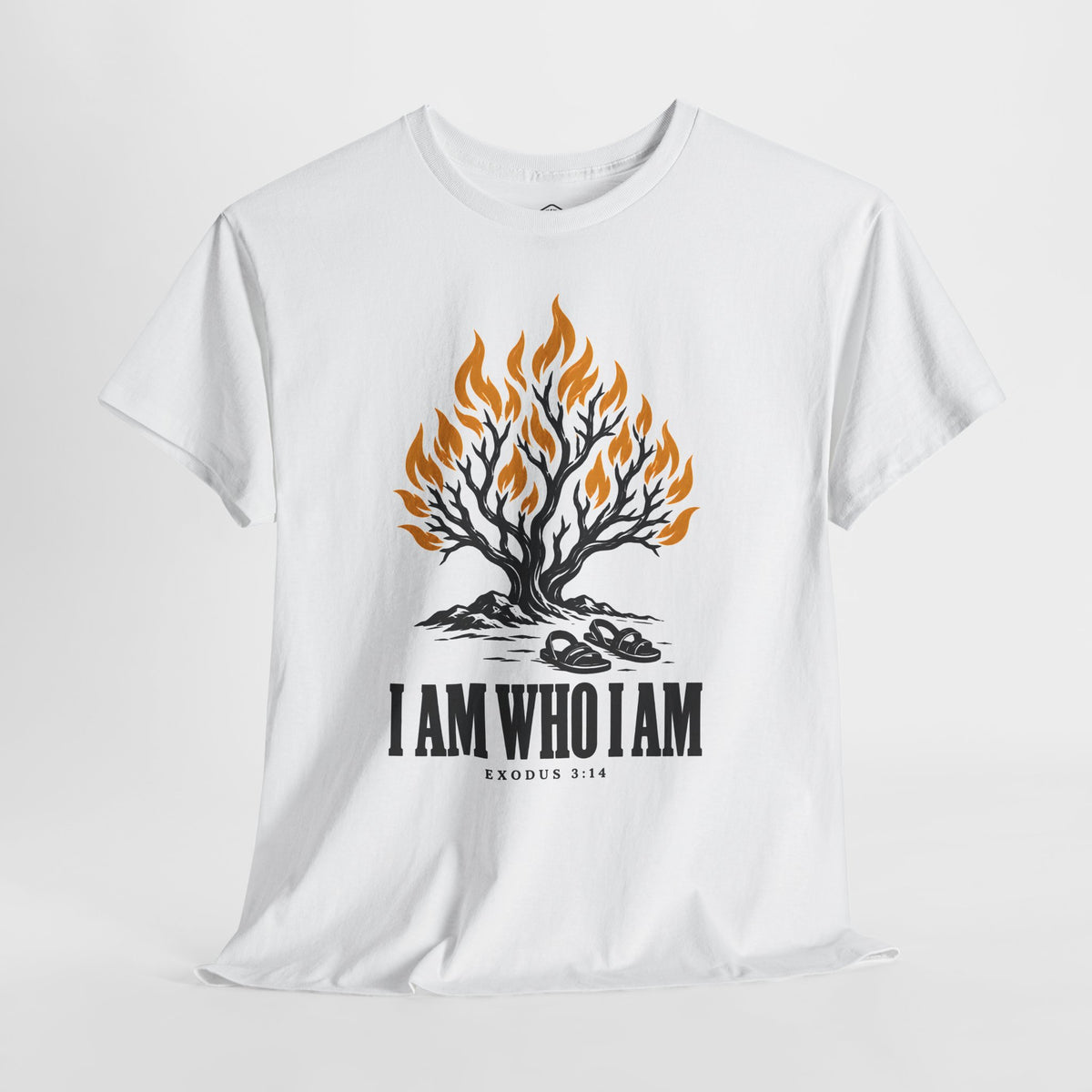 I Am Who I Am Burning Bush - Donkey Talk faith and reason unisex T-shirt