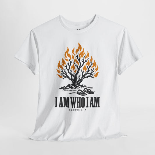 I Am Who I Am Burning Bush - Donkey Talk faith and reason unisex T-shirt