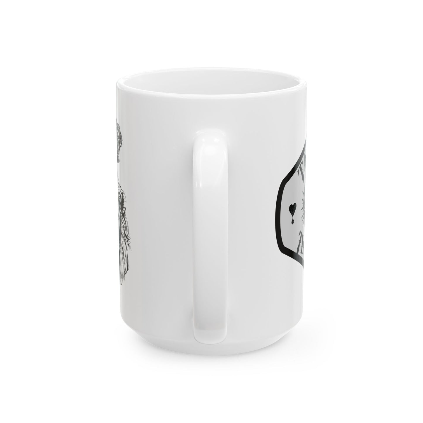 Lion and Lamb Ceramic Mug - 11oz & 15oz, Perfect for Coffee Lovers & Gifts