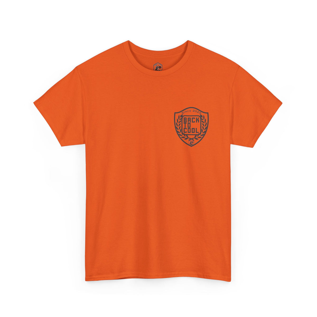 Back To Cool Blason Graphic Tee | Unisex Heavy Cotton T-Shirt