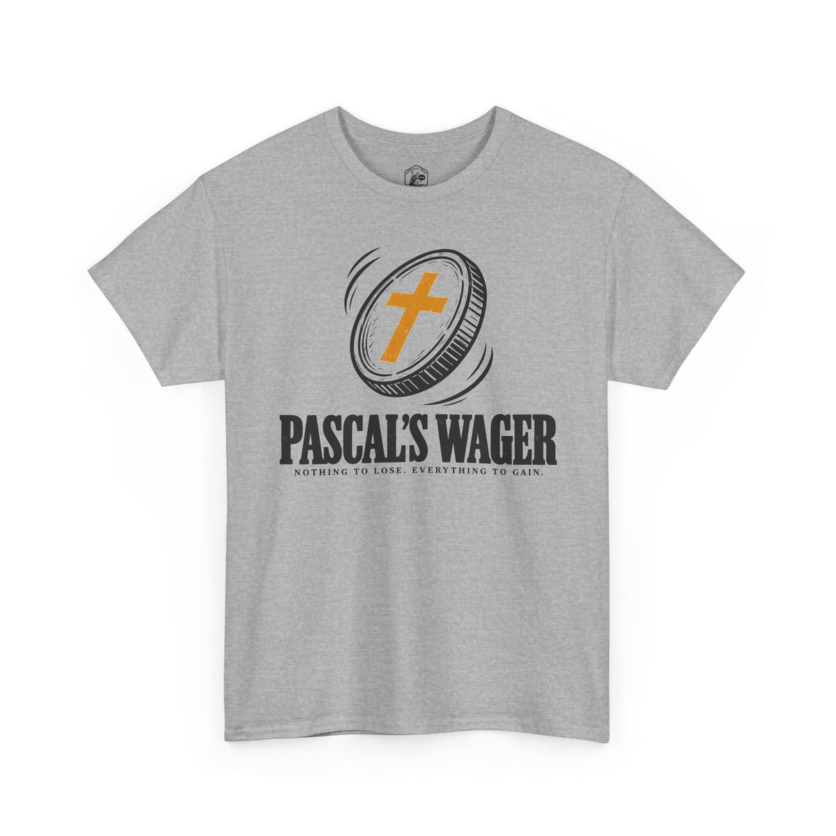 Pascal's Wager Nothing to Lose T-shirt – Donkey Talk graphic tee