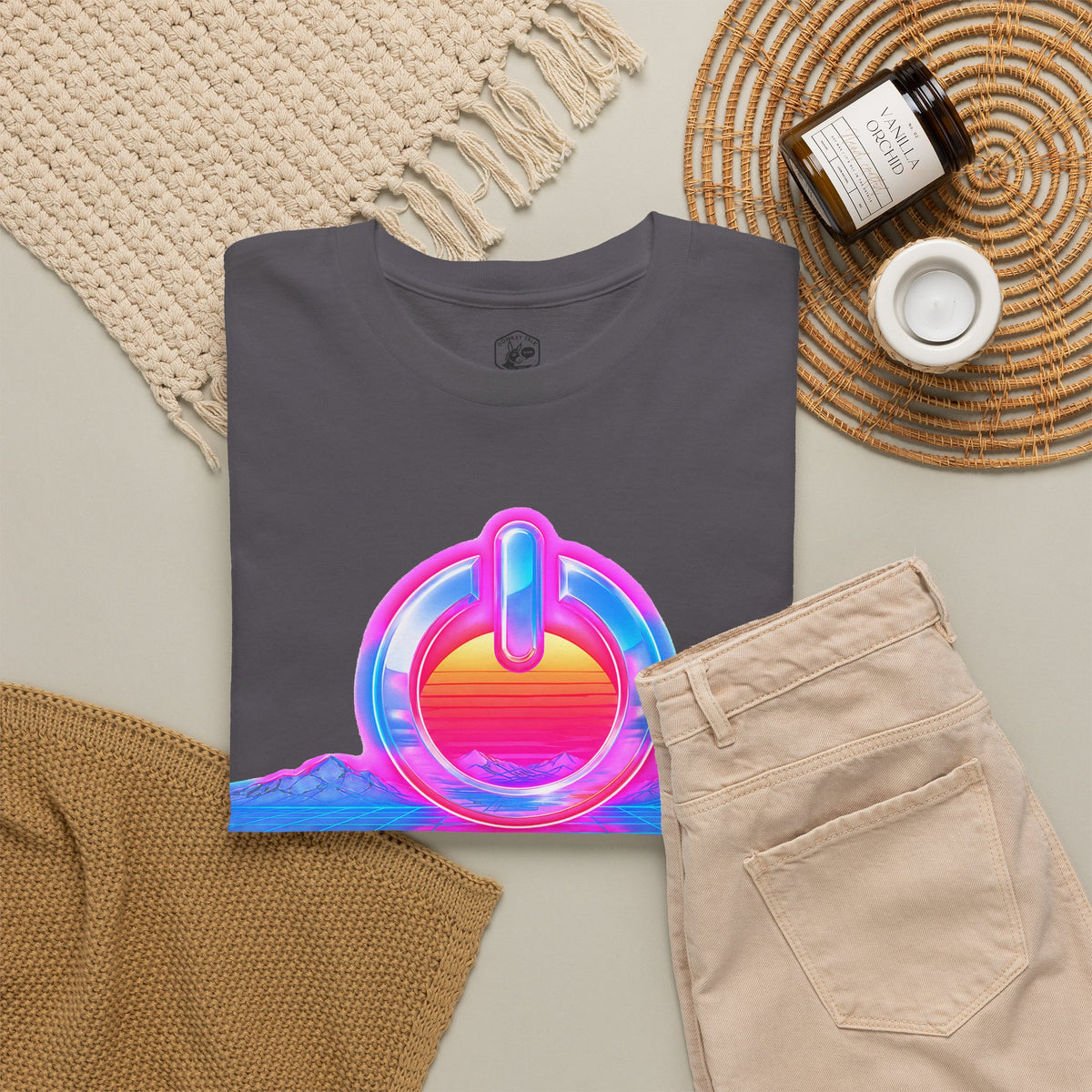 Nothing New Under the Sun Synthwave T-shirt – Donkey Talk graphic tee