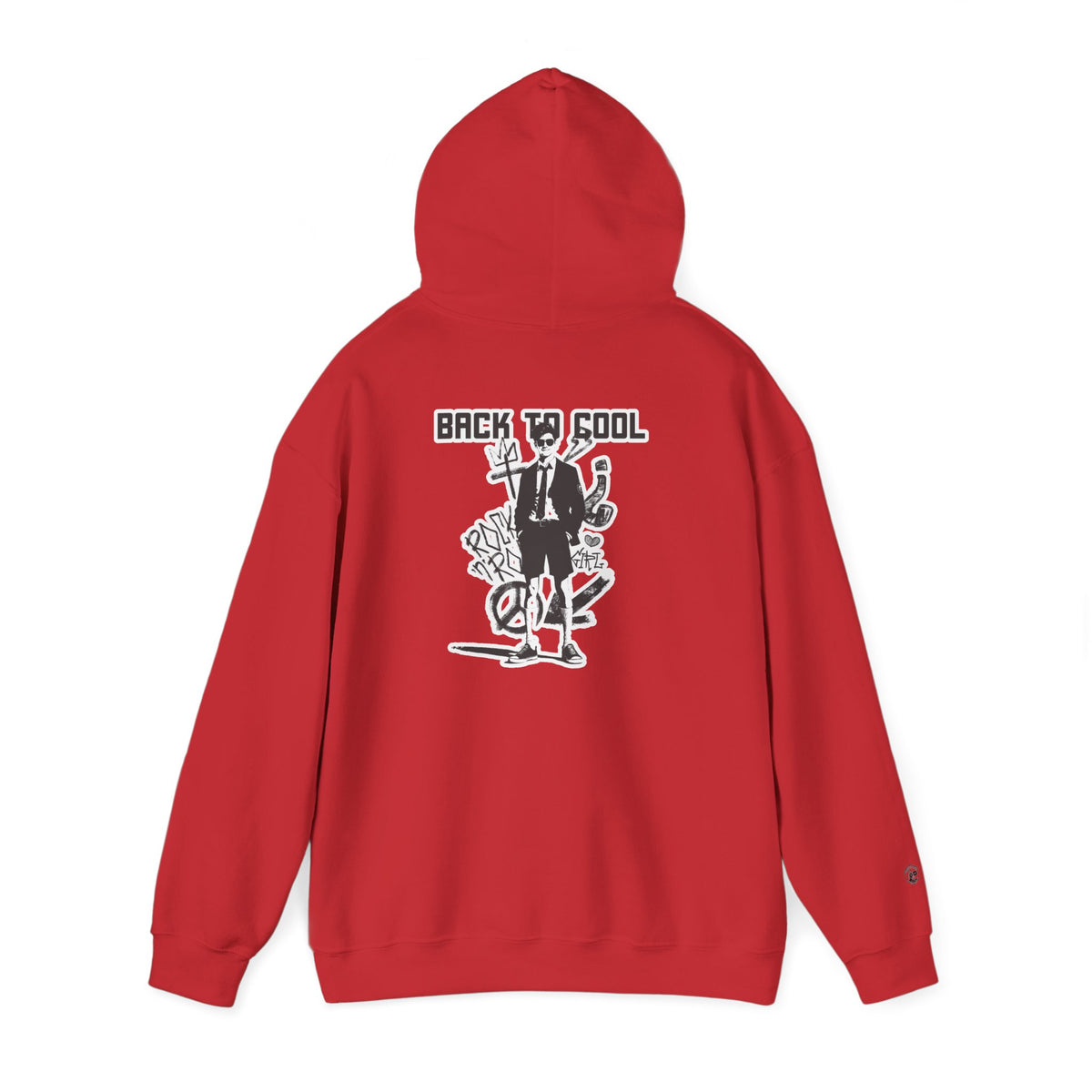 Back to Cool Unisex Heavy Blend Hoodie - Retro Style Graphic Sweatshirt