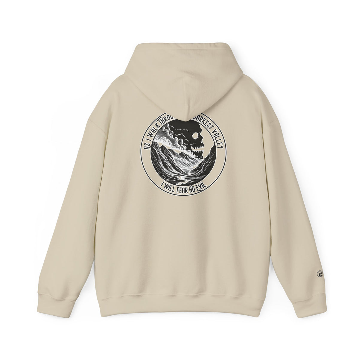'Valley Of The Shadow' Hooded Sweatshirt - Inspiring Comfort for Adventure Lovers