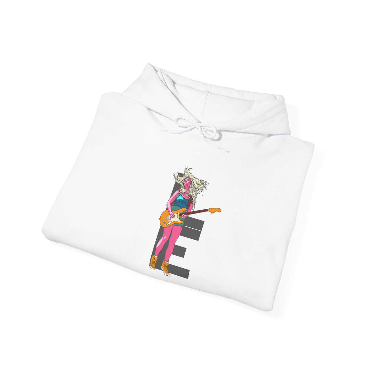 Cool Vibe Guitarist Hoodie - Unisex Heavy Blend™ Sweatshirt