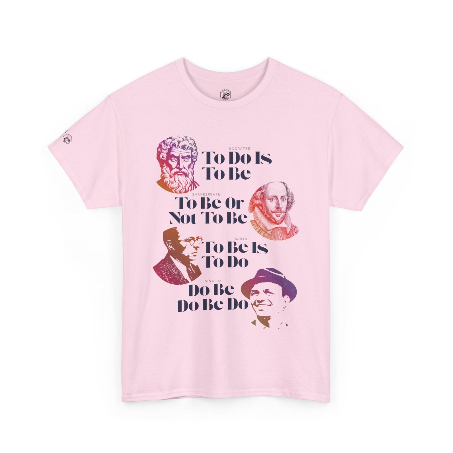 Philosopher Quotes Unisex Heavy Cotton Tee