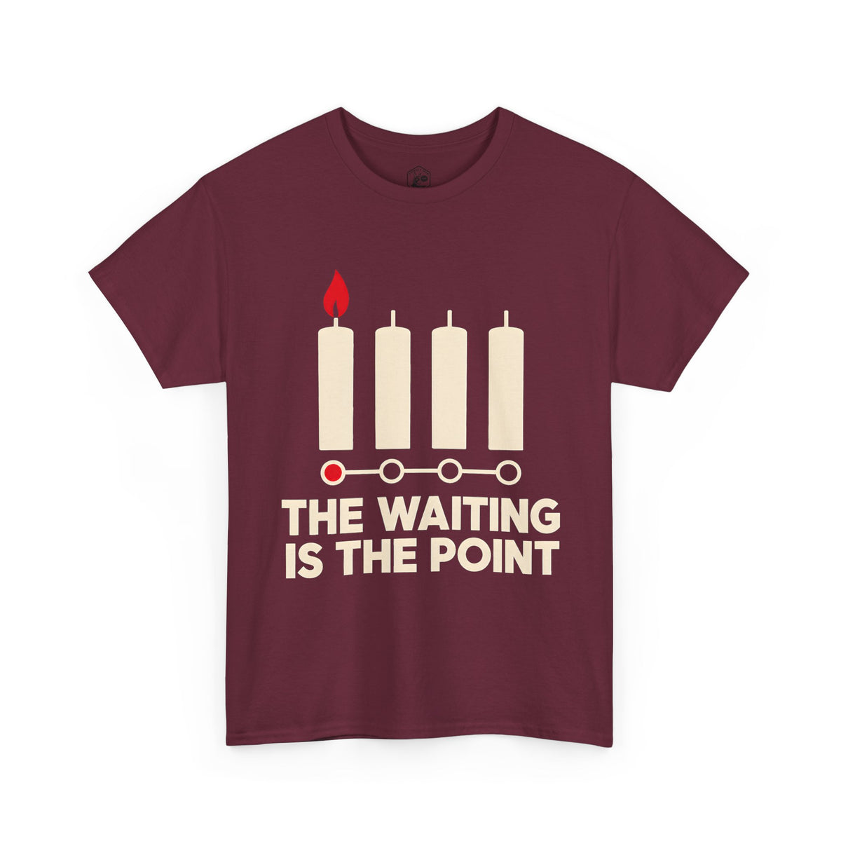 The Waiting Is the Point T-Shirt | Advent Christian Graphic Tee