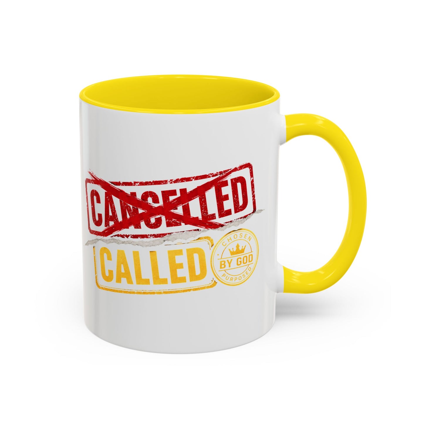 Called Not Cancelled Coffee Mug — Inspirational Christian Accent Mug