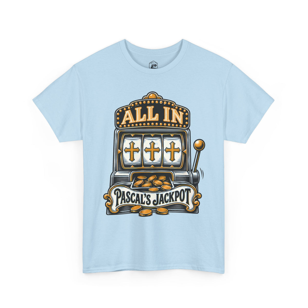 Pascal's Jackpot T-shirt – Donkey Talk graphic tee