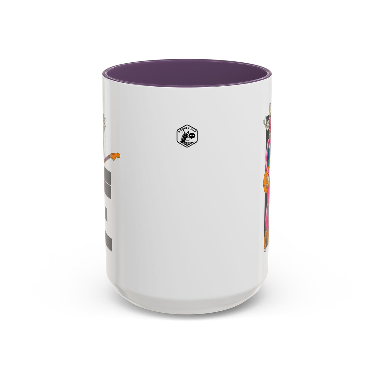 Coffee Mug — Colorful Guitarist Rock Music Accent Mug (11oz & 15oz)