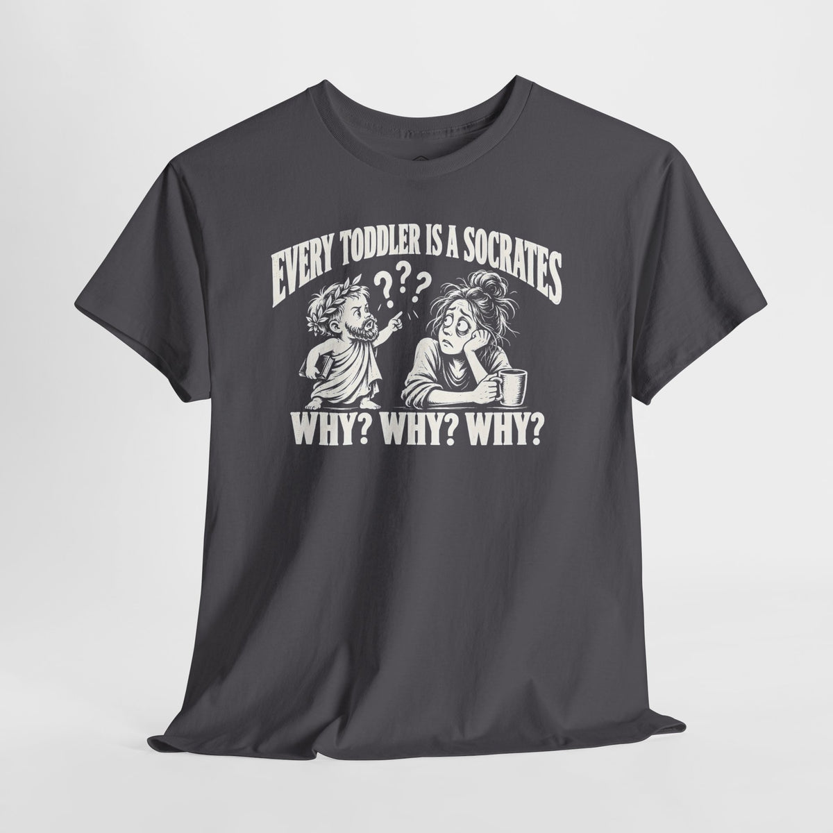 Every Toddler Is a Socrates T-shirt – Donkey Talk graphic tee