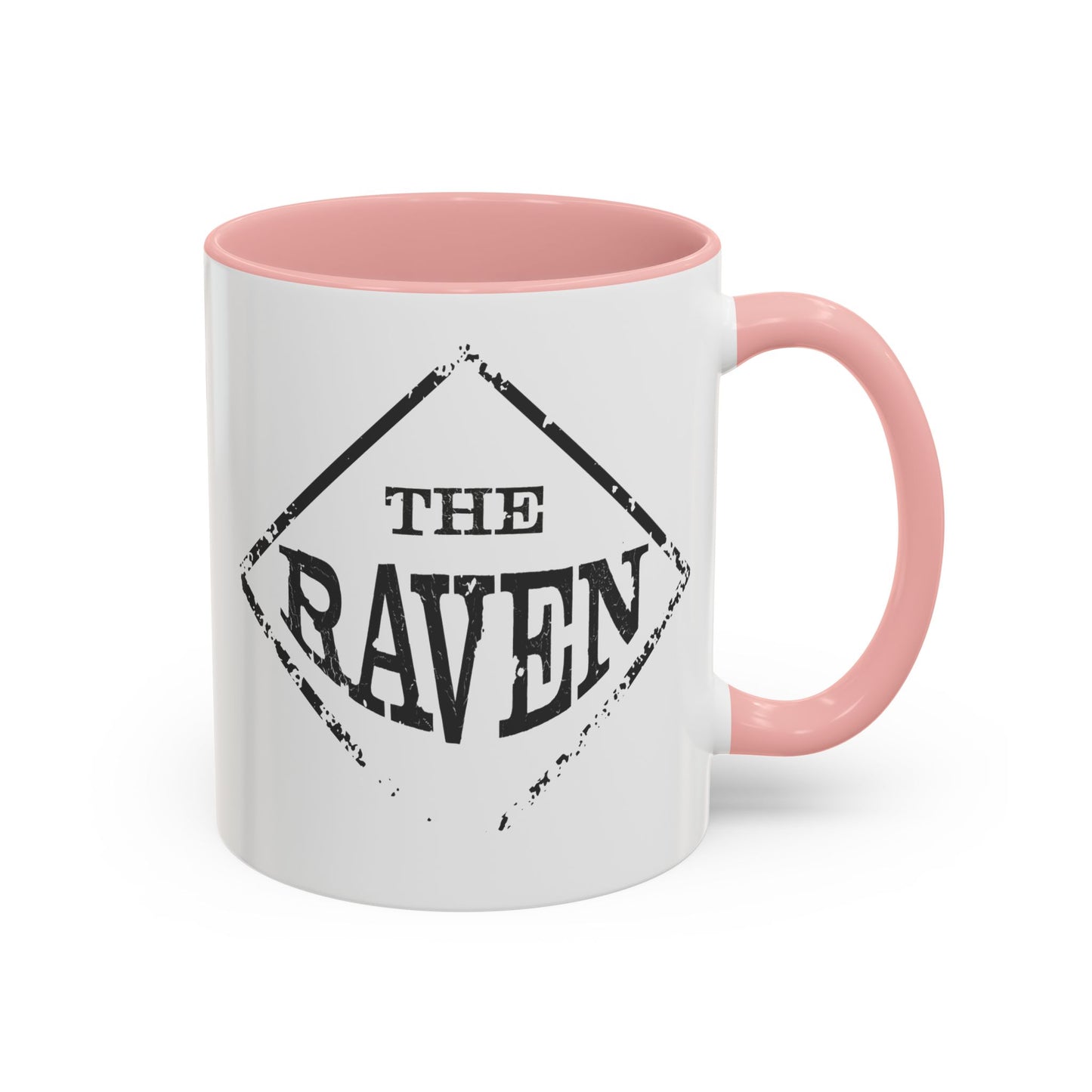 The Raven Accent Coffee Mug — Black-Trim 11/15oz