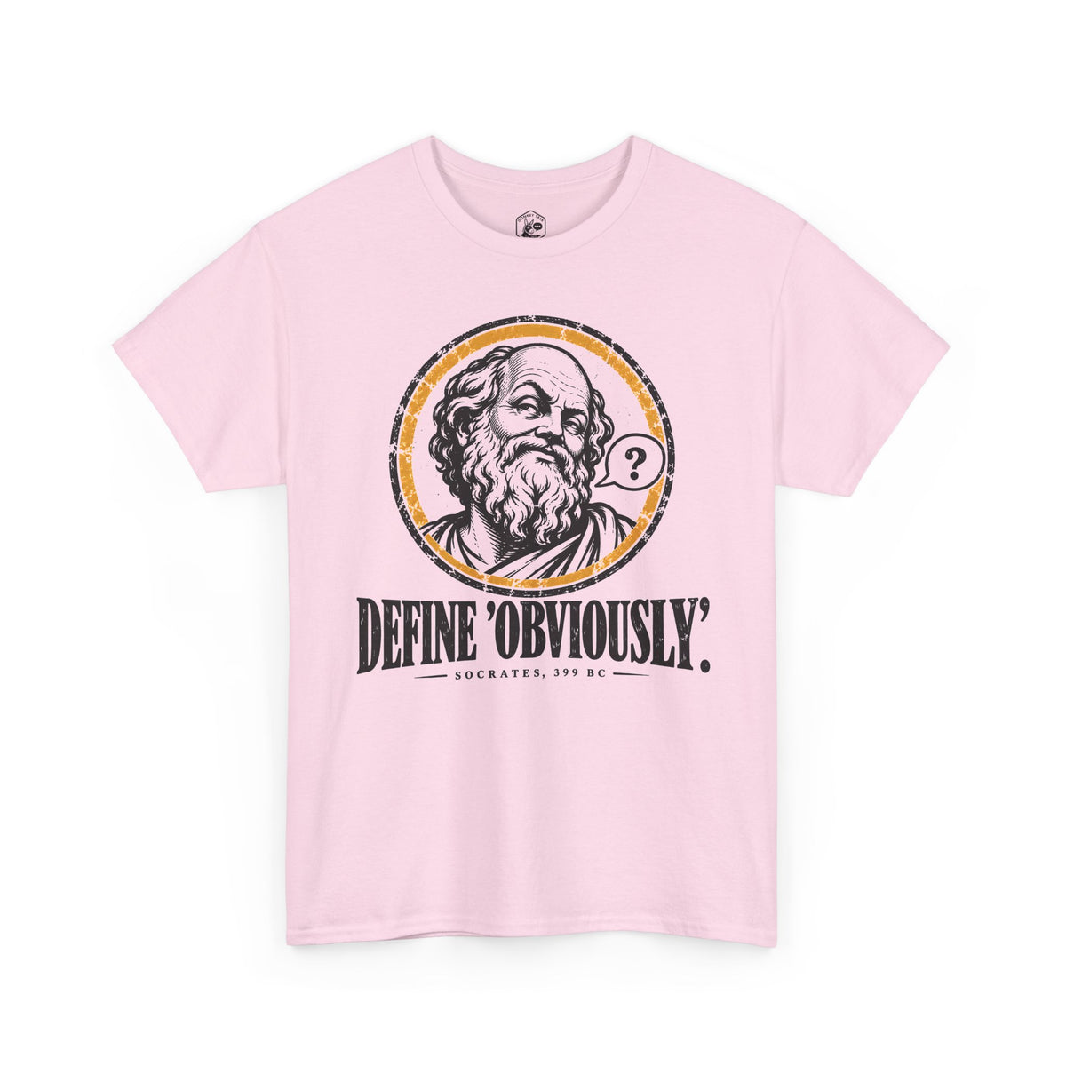 Define Obviously Socrates T-shirt – Donkey Talk graphic tee