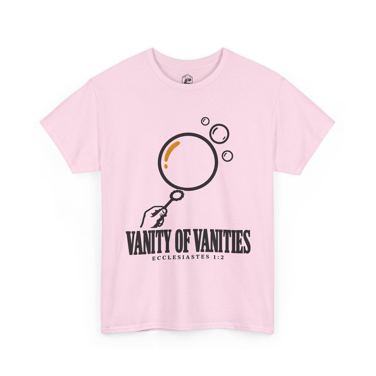 Vanity of Vanities Soap Bubble T-shirt – Donkey Talk graphic tee