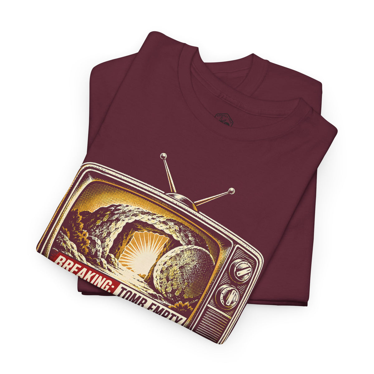 Breaking Tomb Empty Easter T-shirt – Donkey Talk graphic tee