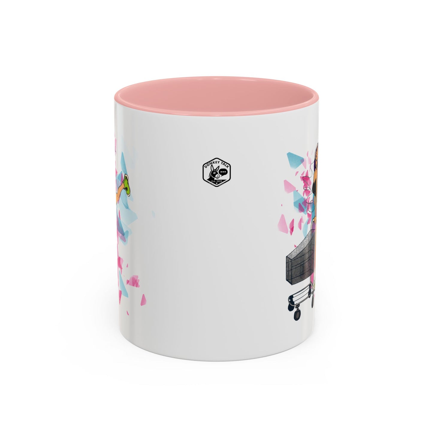 Playful Accent Coffee Mug for Fashion Lovers