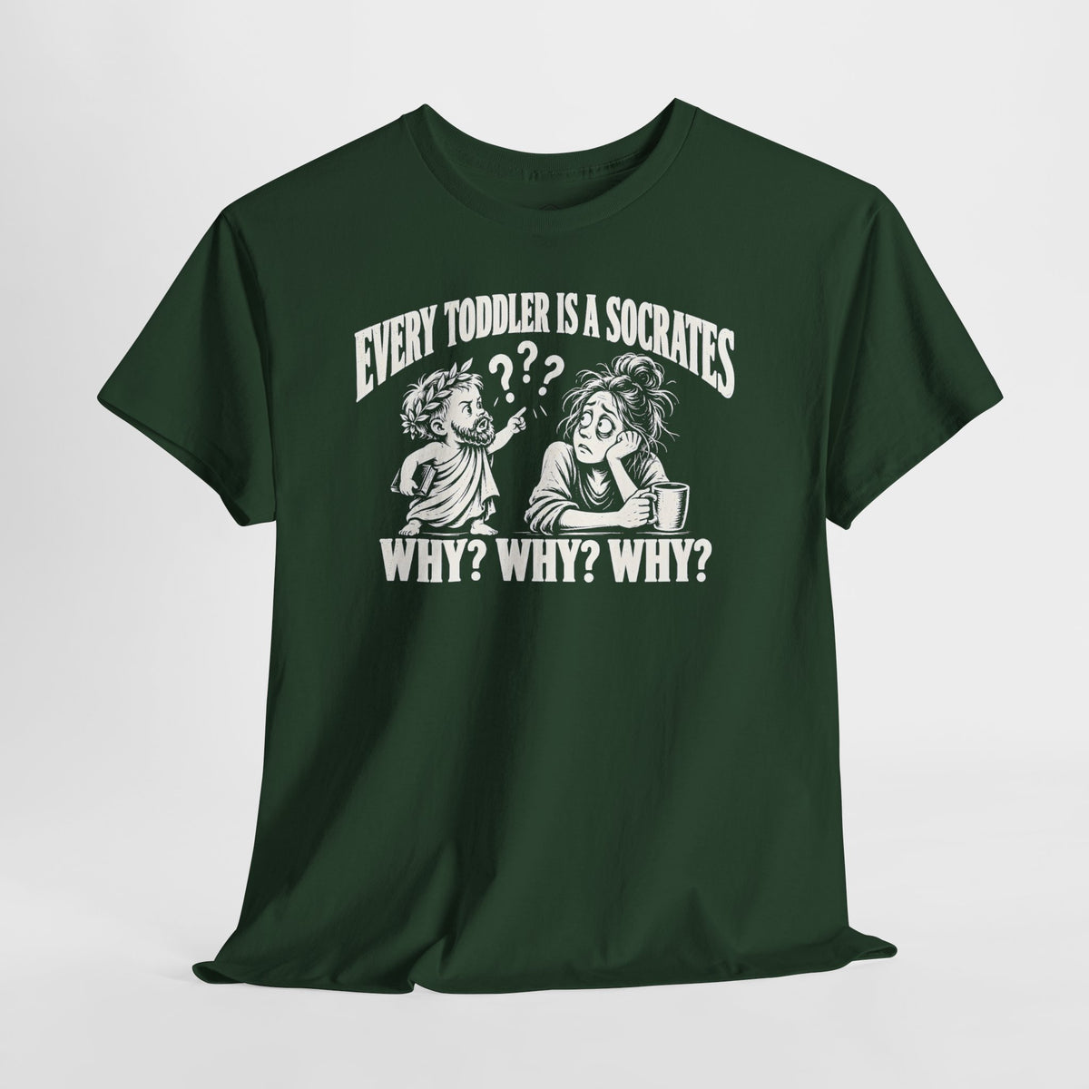 Every Toddler Is a Socrates T-shirt – Donkey Talk graphic tee