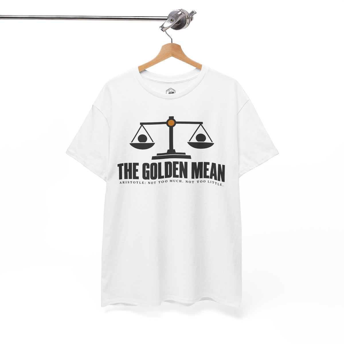 The Golden Mean Aristotle T-shirt – Donkey Talk graphic tee